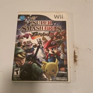 Super smash bros brawl Nintendo Wii